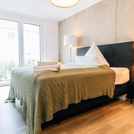 Modernes Stadt-Apartement Mitte Bielefeld Buitenkant foto