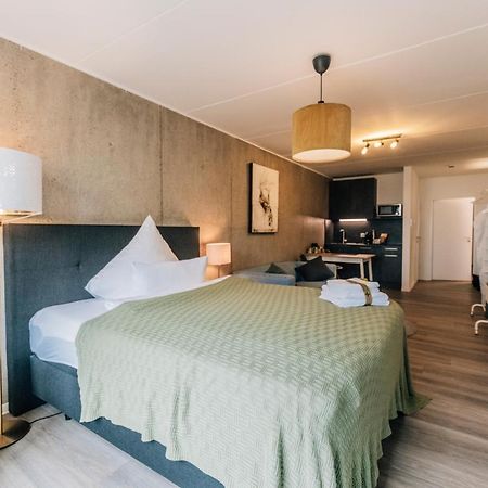 Modernes Stadt-Apartement Mitte Bielefeld Buitenkant foto