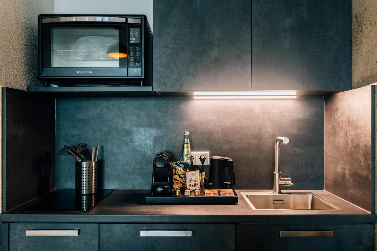 Modernes Stadt-Apartement Mitte Bielefeld Buitenkant foto