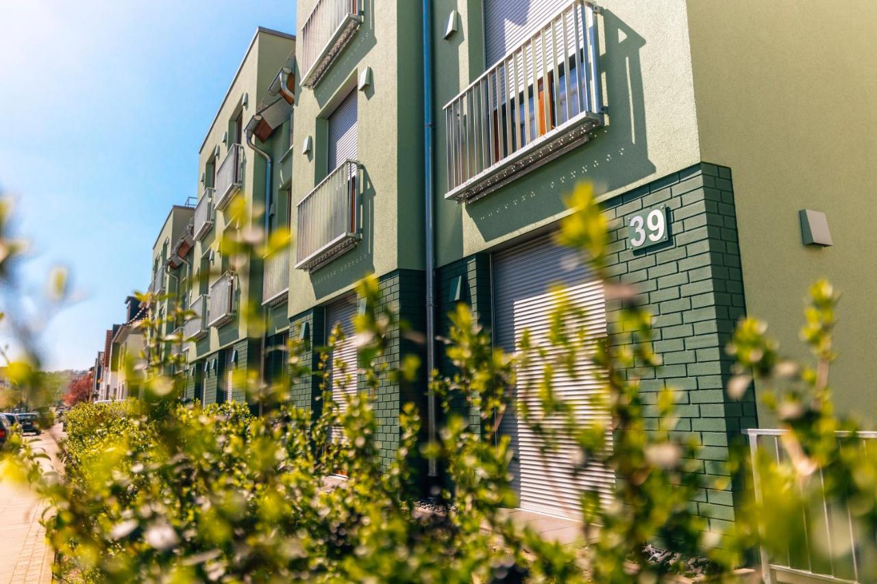Modernes Stadt-Apartement Mitte Bielefeld Buitenkant foto