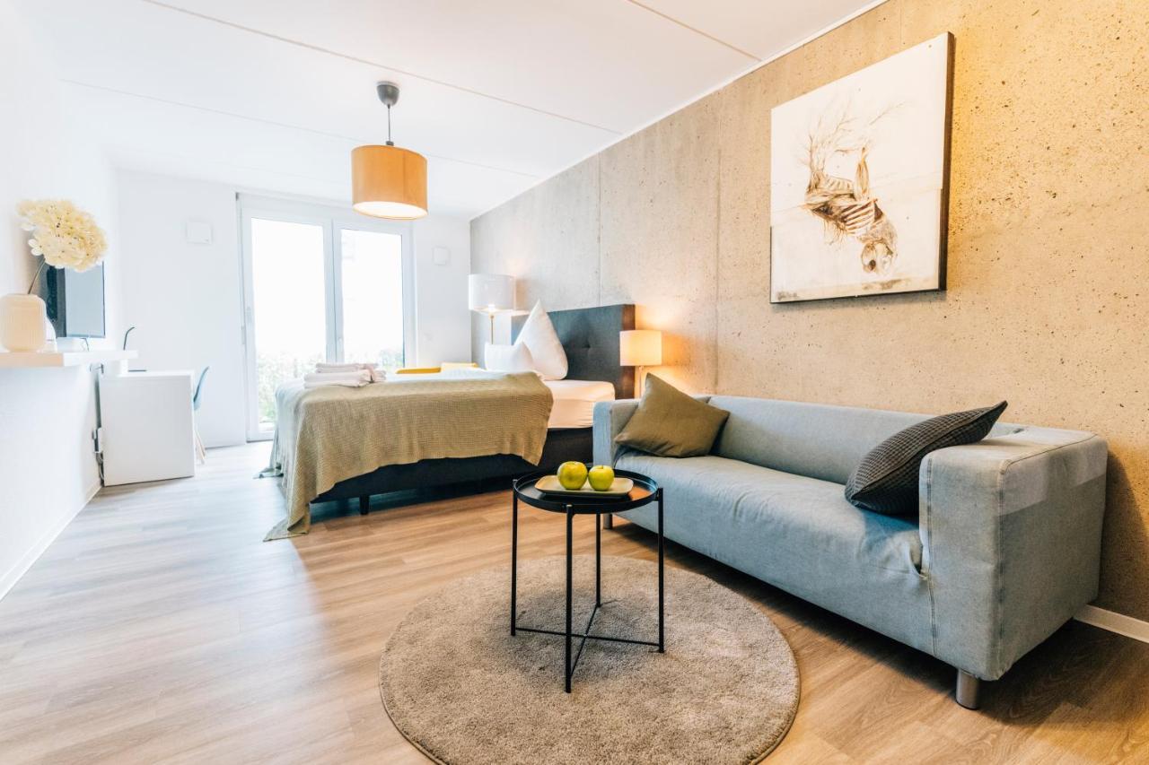 Modernes Stadt-Apartement Mitte Bielefeld Buitenkant foto